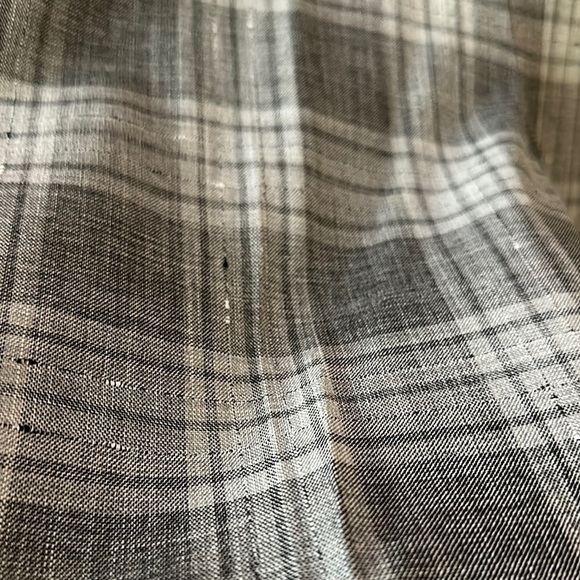 LISETTE | Gray Plaid Trousers Size 8 - Picture 4 of 10